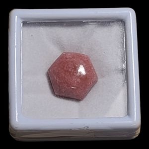NEW Norwegian Thulite Hexagon Loose Gemstone 13.6 Carats